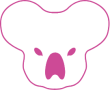 Koala Icon - Pink